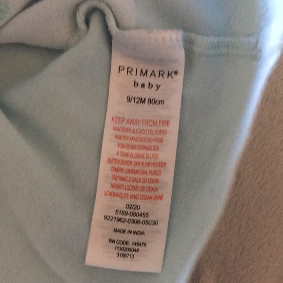 8/15 light blue seahorse t-shirt - Picture 3 of 3